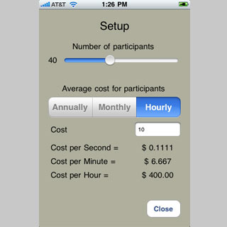 CostToMeet 1.0.2 iPhone App