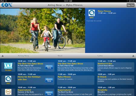 Cox TV Connect App