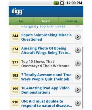 Digg App