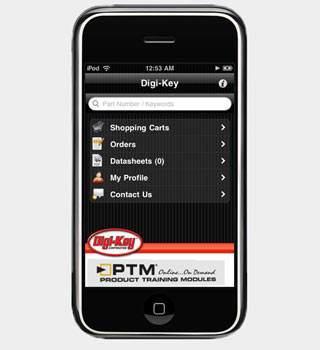 Digi-Key app iPhone