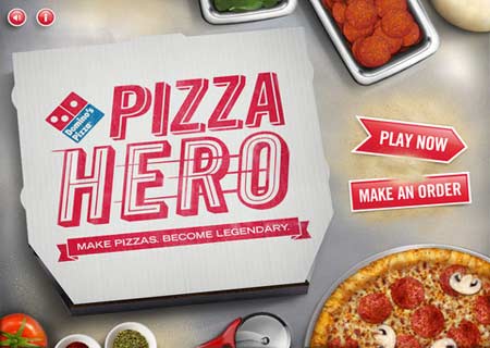 Dominos Pizza Hero app