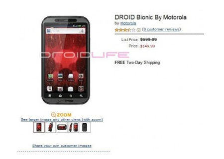 Amazon Droid Bionic