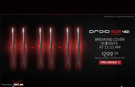 Verizon Motorola Droid Razr