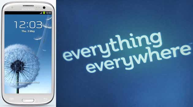 EE Network Samsung Galaxy S3