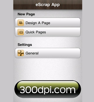 eScrap app iPhone
