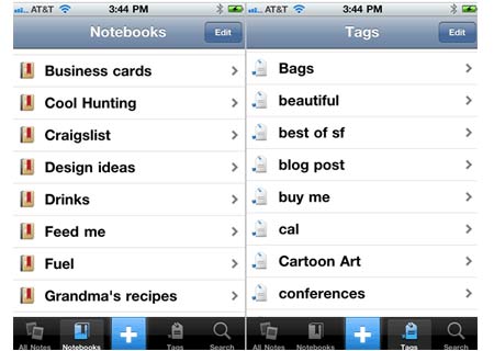 Evernote 4 iPhone