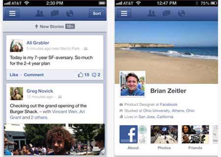 Facebook For iOS Update