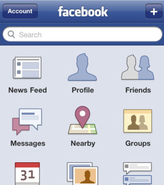 Facebook for iPhone version 3.5