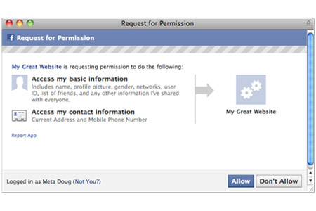 Facebook Permission