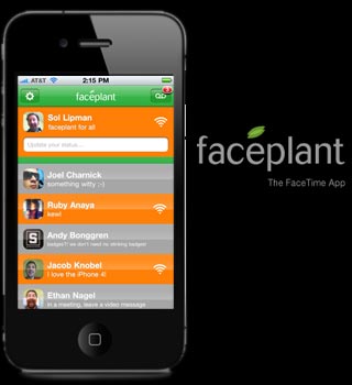 Faceplant iPhone App