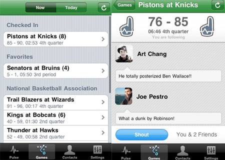 FanPulse iPhone App