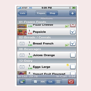 Flixoft Grocery Gadget iPhone App