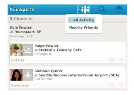 foursquare App