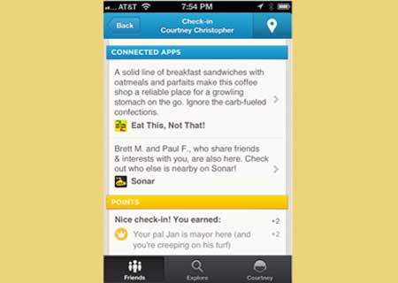 foursquare Connected App 02