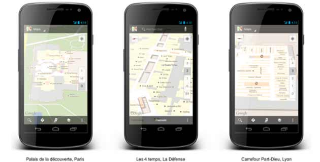 Google Maps Indoor Plans