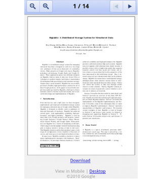 Google Docs Viewer Mobile