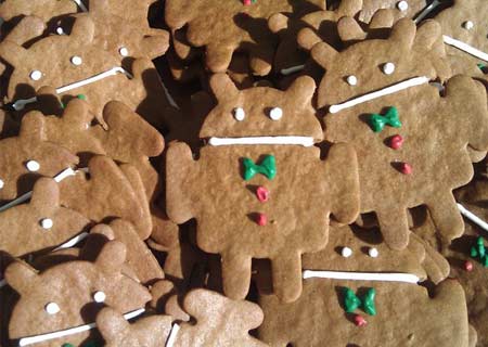 Google Gingerbread Cookies
