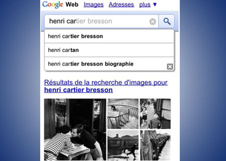 Google Instant for mobile