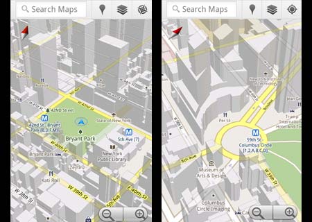 Google Maps 5.0 Android