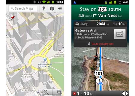 Google Maps Android 1