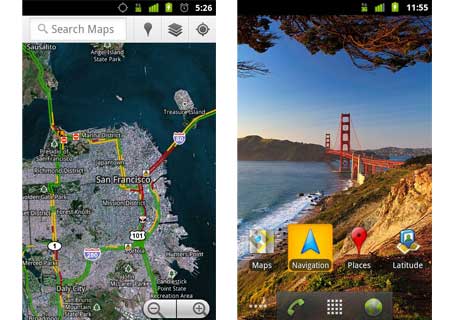 Google Maps Android 2