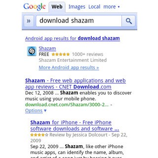 Google Mobile Search