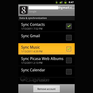 Google Music Sync