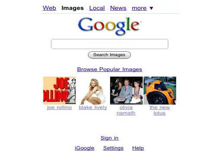 Google Popular Search