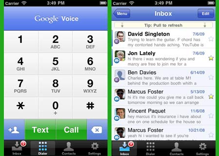 Google Voice App