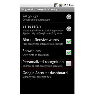 Voice Search App