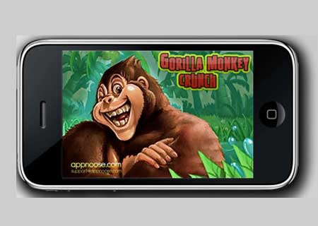 Gorilla Monkey Crunch Game