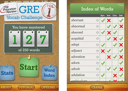 GRE Vocab Challenge