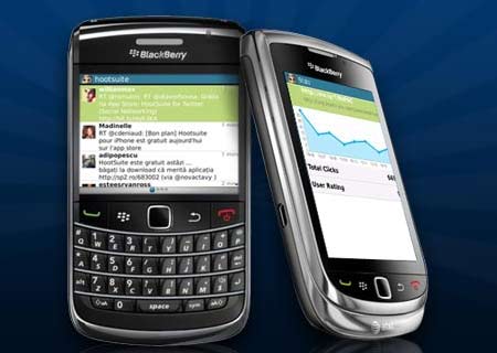HootSuite BlackBerry Update