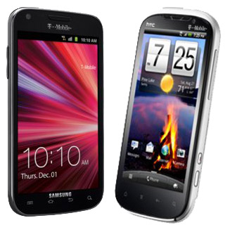 Samsung Galaxy S II HTC Amaze 4G
