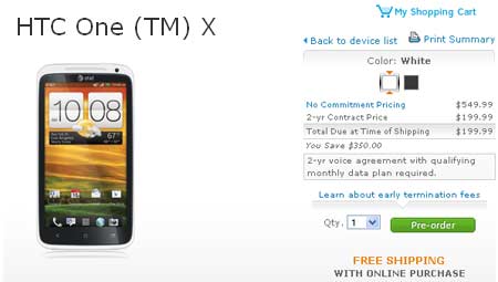 ATT HTC One X 01