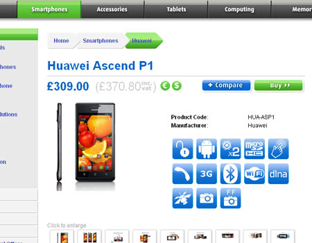 Huawei Ascend P1