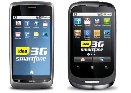 Idea 3G smartphones
