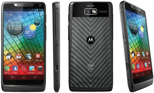 Motorola Razr Intel Phone