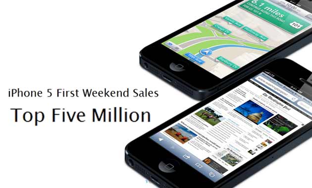 iPhone 5 Weekend Sales