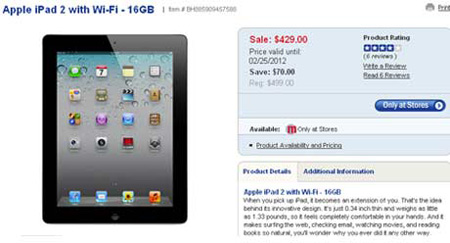 iPad 2 At Meijer