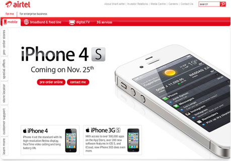 Airtel iPhone 4S