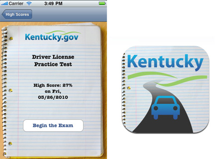 Kentucky iPhone App