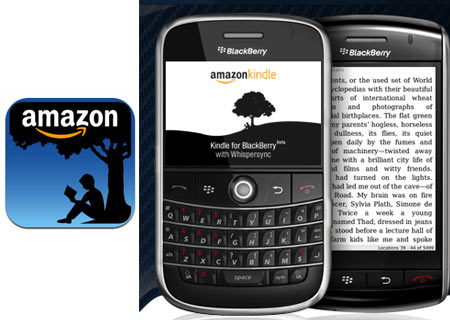 Kindle Blackberry App