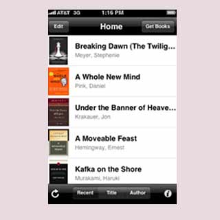 Kindle for iPhone App