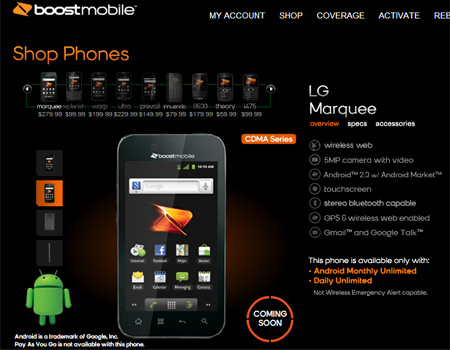 Boost Mobile LG Marquee 01