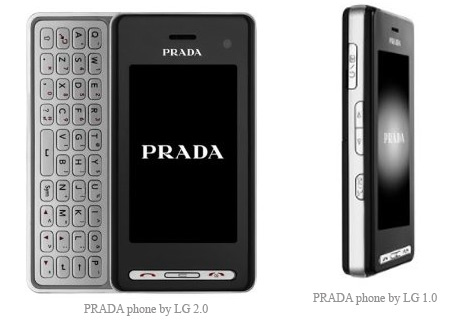 LG Prada 1.0 and 2.0.