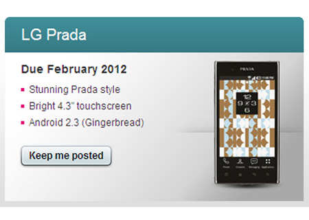 Prada Phone By LG 3.0