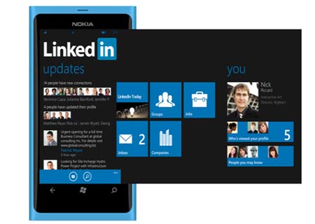 LinkedIn App Windows Phone 01