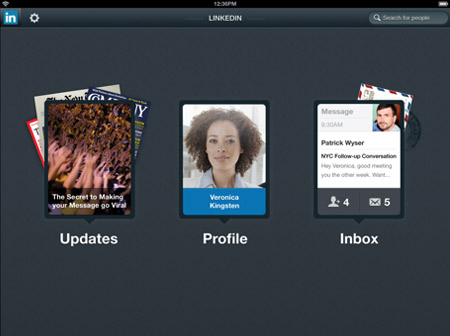 LinkedIn iPad App 2