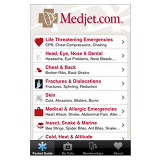 Medjet iPhone App